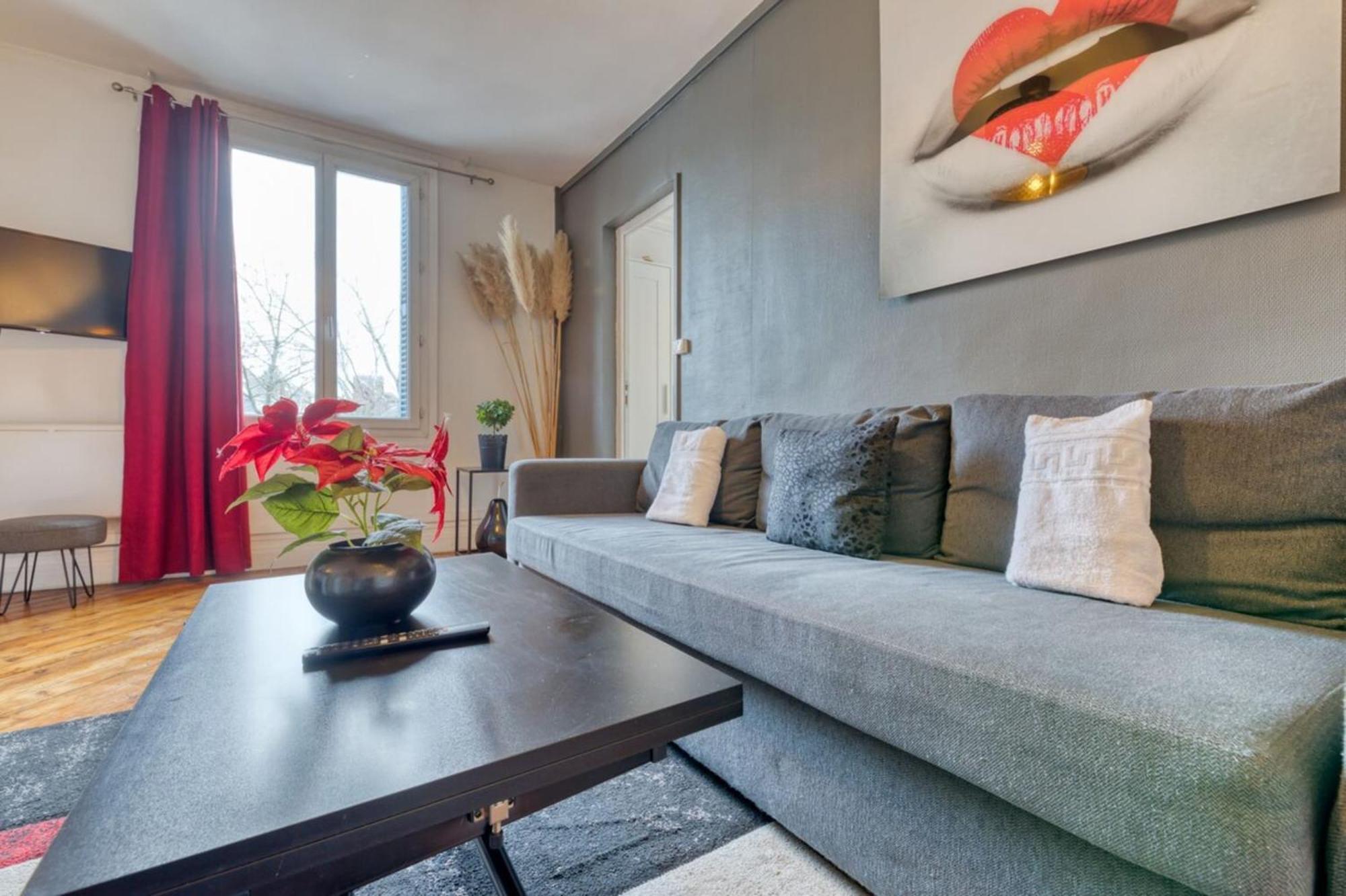 Appartement Le French Kiss F2 Renove Hyper-centre De Rouen